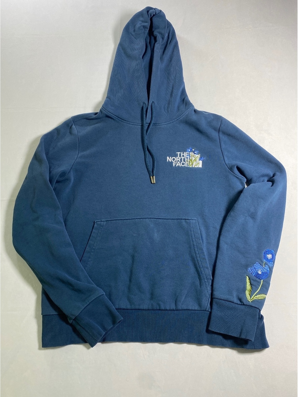The North Face Blue Himalayan Bottle Source Pullover Hoodie Women Size S